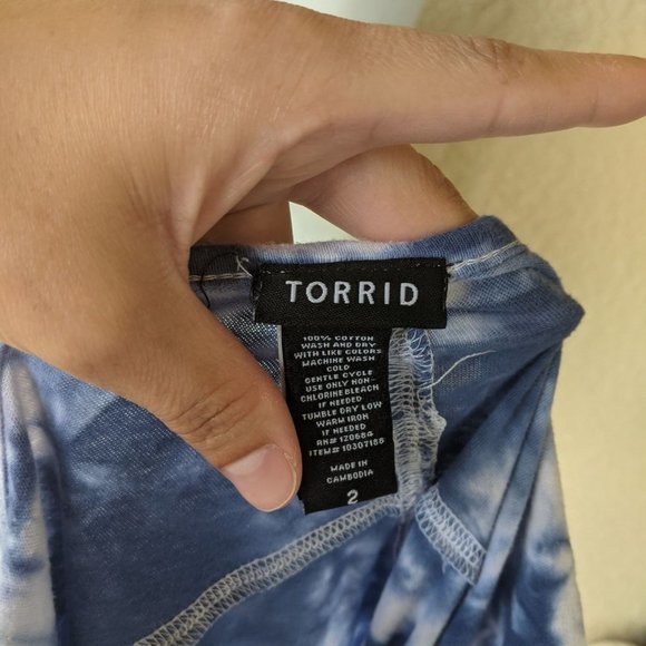 Torrid Hi-Lo‎ Tie Dyed Tank torrid - Picture 5 of 5